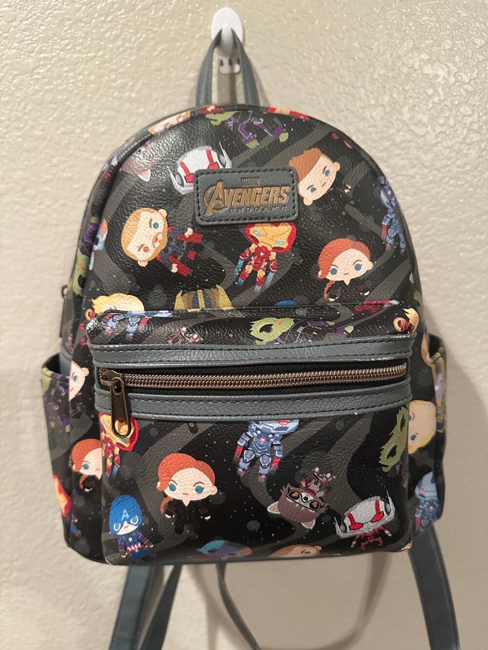 Loungefly Disney Marvel Avengers: Endgame Chibi Characters Mini Backpack